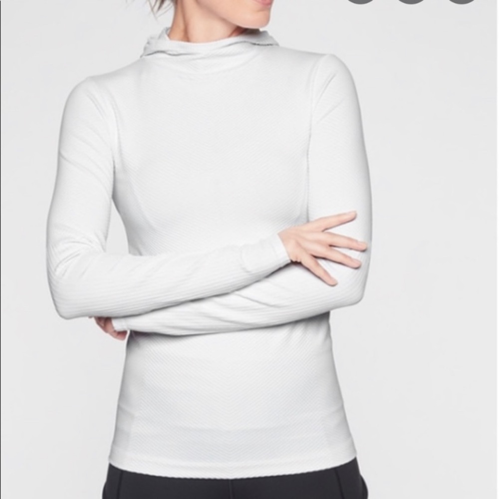 Athleta flurry scuba hoodie medium